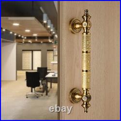12 Inch Antique Finish Full Brass Main Door Handle for All The Doors (Pack of 1)