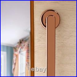 12 Inches Zinc Alloy Rose Gold Finish Polo Door Handles For Main door Pack of 1