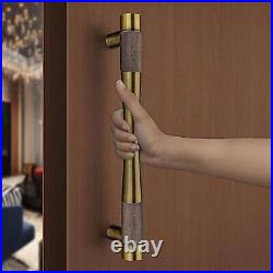 14 Inch Heavy Duty Brass Finish Door Handle Pull Handles For All The Doors 1 Pcs