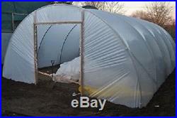 18ft Wide X 24ft Long Large Commercial Heavy Duty Polytunnel Kit Professional
