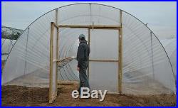 18ft Wide X 78ft Long Large Commercial Heavy Duty Polytunnel Kit Professional