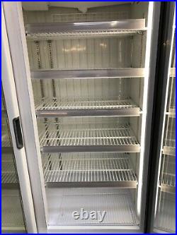 2019 1.35m Framec Double Door Display Freezer Frozen Catering Shop Commercial
