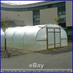 20FT Wide Poly Tunnel Commercial Garden Polytunnels UK Polythene Covers