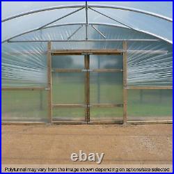 22FT Wide Tunnels Commercial Garden UK Polytunnel Plastic Polythene Covers