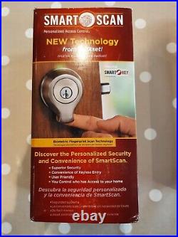 2 x New Kwikset Smartscan Biometric Deadbolt Locks Uses Key or Fingerprint