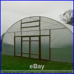 30FT Wide Poly Tunnel UK Commercial Garden Polytunnels Plastic Polythene
