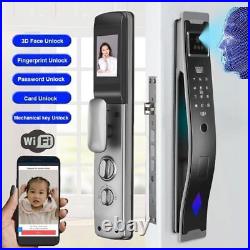 3D Face Recognition Door Lock Smartphone WIFI Remote Control Fingerprint Entry