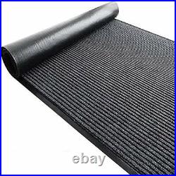 3'x10' Commercial Grade Door Floor Mat Double Stripes Carpet Heavy Duty