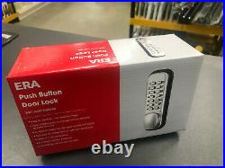 5 X Era Push Button Door Lock With Holdback 3003-35-1