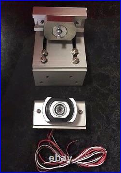 Adjustable Micro Power Lock Z Single Open In Silver 1500lb holding force
