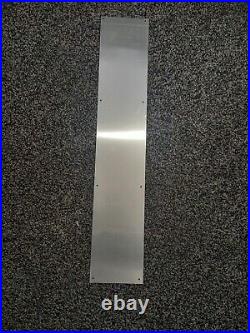 Aluminium Door Kick Plate 10 pack. Satin Aluminium Kick Plate