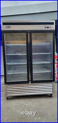 Atosa Commercial Double Doors Drinks/foods Display Chiller Fully Working