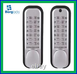 BORG Digital Double Sided Back To Back Combination Lock c/w Levers SC BL2021