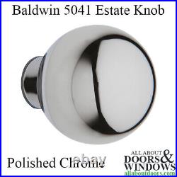 Baldwin Estate Knob Pair 5041 Estate Door Handles Solid Brass Door Knobs