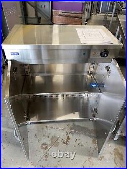 Brand New Stainless Steel Commercial Double Door Electric Plate Warmer Hot