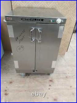 Caterlux Commercial double Door Hot Cupboard Keep Warm Plate Food Warmer (No. H3)