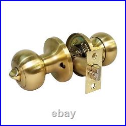 Choose Door Knob Lever Lock Door Handles Entry Passage Privacy Dummy Deadbolt SB