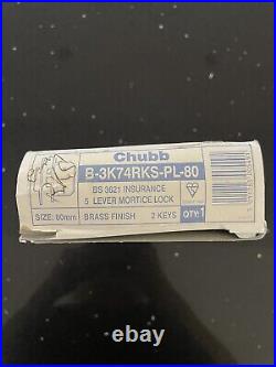 Chubb 3K74-80 RKS 5 Lever British Standard Sashlock