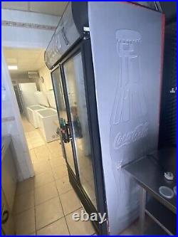 Coca cola fridge Double Door commercial Fully Working Order