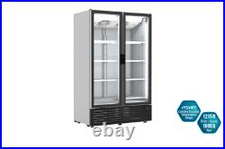 Commercial Bottle Cooler Refrigerator 1215 litres Double Door MANGO 1270