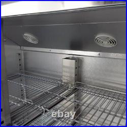 Commercial Catering G-Series Upright Double Door Freezer 1200Ltr Deep Storage