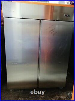 Commercial Electrolux extra upright double door Freezer stainless steel 1200 Ltr