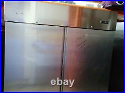 Commercial Electrolux extra upright double door Freezer stainless steel 1200 Ltr