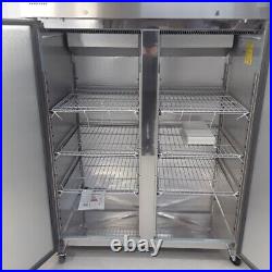 Commercial Freezer Double Stainless Large Upright Catering Freeze Polar G595