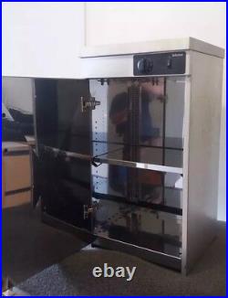 Commercial Plate warmer HOT CUPBOARD for plates, food. Double door. New