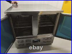 Commercial Polar G Series double doors counter fridge used 240L. Excellent cond