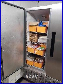 Commercial Polar Refrigeration double door freezer