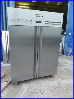 Commercial Williams LJ2SA upright double door freezer stainless steel -18/-21