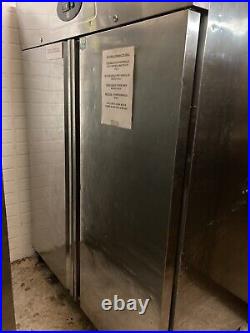Commercial double door freezer