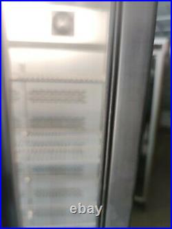 Commercial double glass door Wine Drinks Cooler Fridge Refrigerator Catering