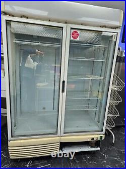 Commercial fridge double door for only £125