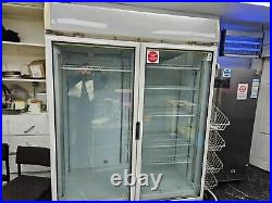 Commercial fridge double door for only £125
