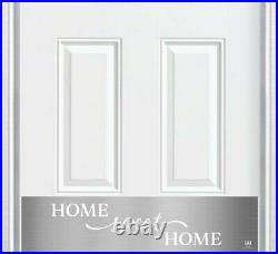 Door Kick Plate Home Sweet Home All Sizes, 4 Finishes, & Mount Options