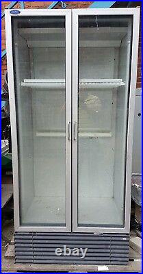 Double door commercial fridge