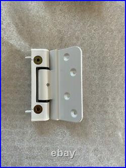 ERA Challenger Composite Door Hinge x24, 2D adjustment White powder, Aluminium