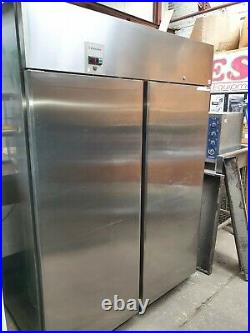 Electrolux Commercial Stainless Steel Upright Large Double Door Fridge VGC