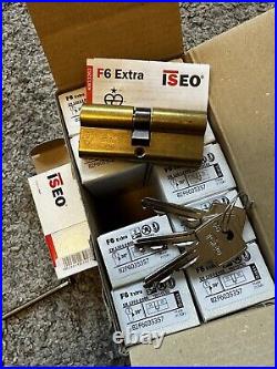 Euro Cylinder ISEO F6 Extra 35/35 Brass (Box Of 10)