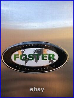 FOSTER Double Door Upright Stainless Steel Commercial Fridge