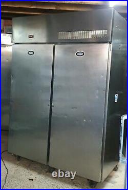 Foster Commercial Double Doors Chiller Stainless Steel Fully Working