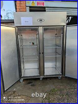 Foster Commercial double door freezer for shop takeaway restaurant