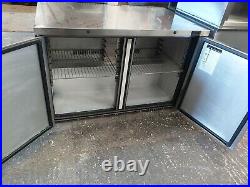Foster Commercial undercounter double door fridge work top fridge prep fridge