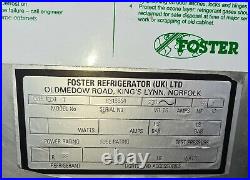Foster Double Door Fridge Stainless Steel CSH 1351T Catering Commercial- 2 avail