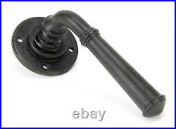 From The Anvil Door Lock Lever Handles Latch Set Beeswax Unsprung