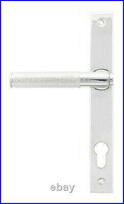 From The Anvil Door Lock Lever Handles Latch Set Polished Chrome
