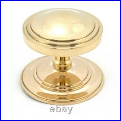 From The Anvil Polished Brass Mortice/Rim Centre Door Knobs