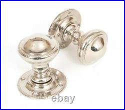 From The Anvil Polished Nickel Mortice/Rim Centre Door Knobs